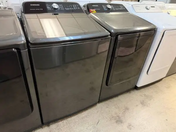 Samaung washer 5.0 cu ft and dryer set