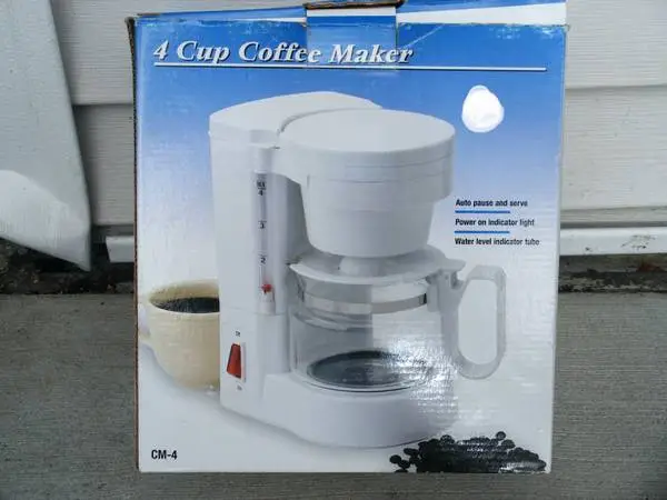 Coffee Maker 4 Cup