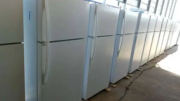 Regular mid-sized apartment refrigerator units