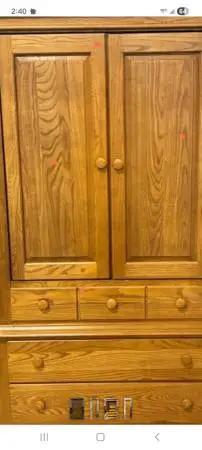 Oak Cabinet