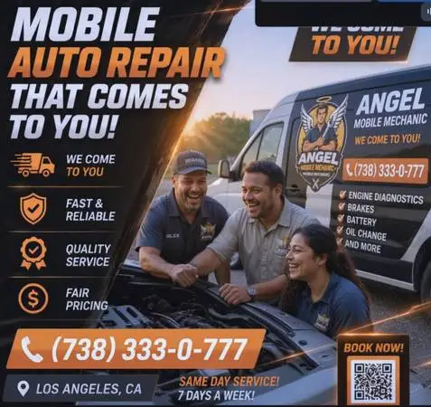 Mobile Mechanic Auto Repair Shop | Suspension | Electrical | Fuel Pump | RV