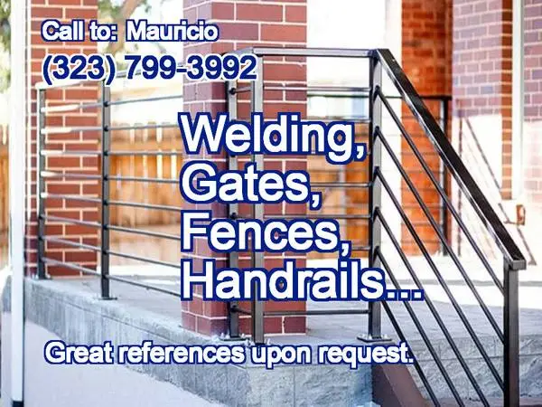 🏠 BELTRAN Welding Specialist, Fences, Gates, Handrails. References.🏠