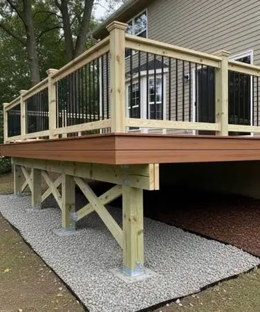 PORCHES - DECKS - ROOFS - SIDING -