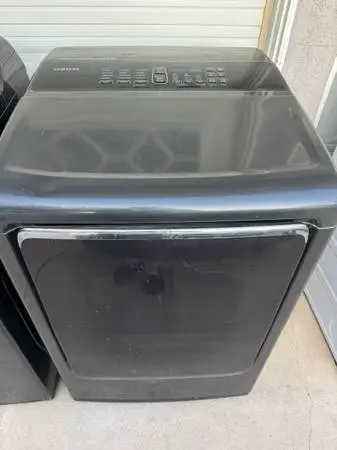 Samsung 7.4 cf ELECTRIC Dryer BLACK High Top Design