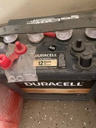 Golf Cart Battery (New) 8 volt Duracell