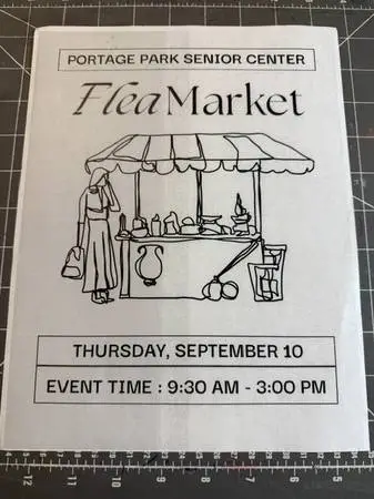Flea Market Portage Park Senior Center