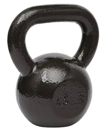 2 45lb kettlebells for sale like new