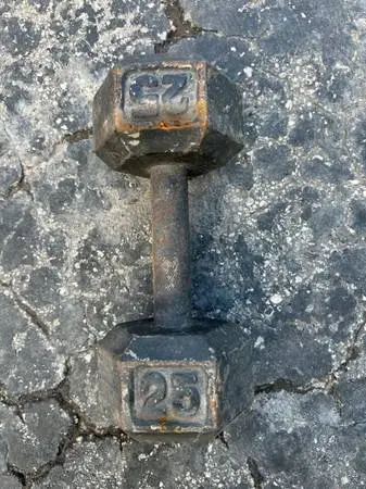 Weights Cast Iron Hex Dumbbells different sizes & prices starting at