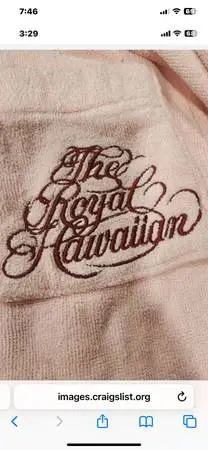 Robe Royal Hawaiian XL