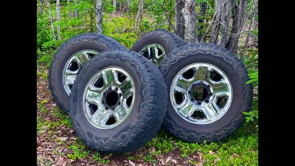 (4) 18 Rims from a 2015 RAM 2500 Tradesman
