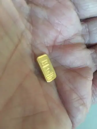 Thumb nail size repro ingot