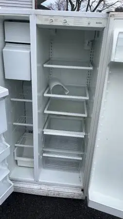 Frigidaire side by side refrigerator (delivery fee