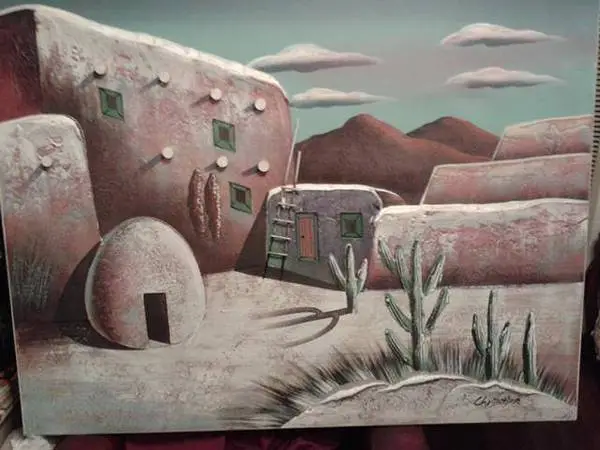 Large 3D High Rise Indian Wall Art