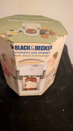Black & decker automatic jar opener jw200