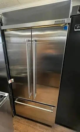KitchenAid 36 built-in French door refrigerator ice maker