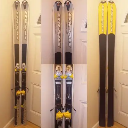 Stockli Stormrider 194cm all mountain skis + Tyrolia D10 Bindings