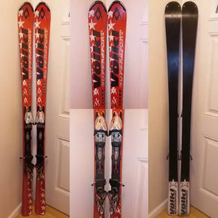 Volkl SuperSport 5 Star 175cm all mountain skis + Marker LT Bindings