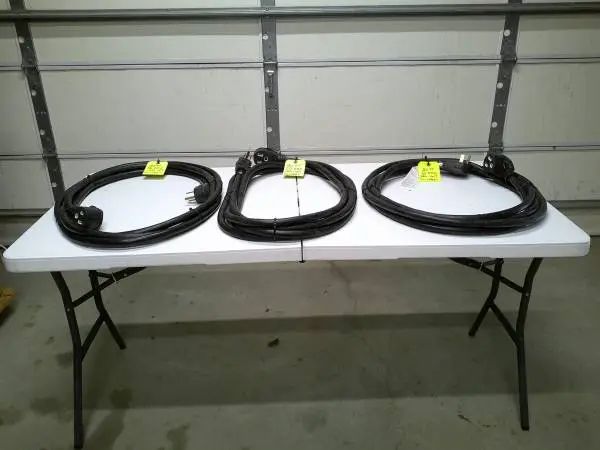 RV Electric Cords - 20 FT - 220volt - 50 amp - 3 wire Outdoor Use