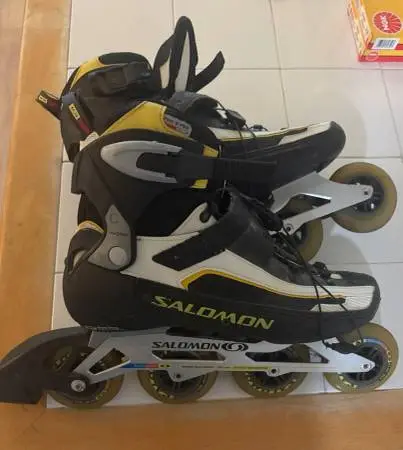 Salomon Pilot 9 Pro Vintage inline Speed rollerblades - Size 11 mens