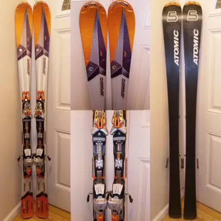 Atomic M2TRON 172cm all mountain skis + Atomic Neox bindings
