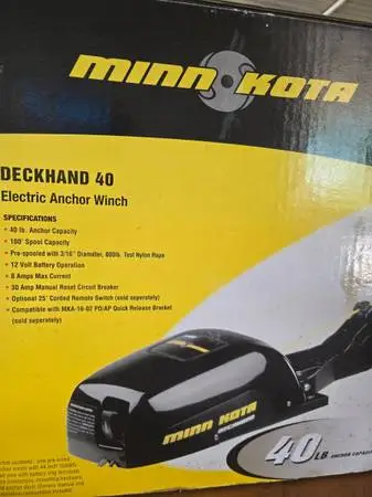 Minn Koto Deckhand 40 w/Remote
