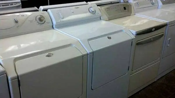 Large capacity gas & electric dryer units