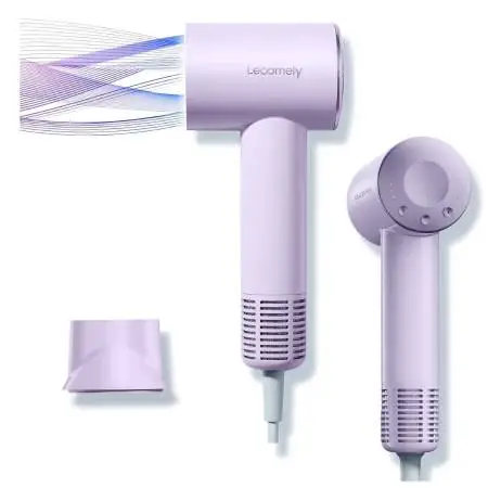 Dual Voltage Hair Dryer for Worldwide Travel, High-Speed Blow Dryer fo