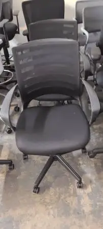 Black Loop Arm Chairs
