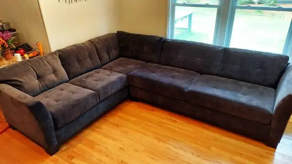 Sectional sofa 118 inches x 93 inches