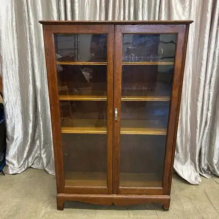 Antique oak bookcase