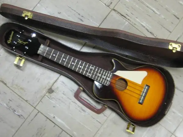 Epiphone Les Paul a/e concert ukulele