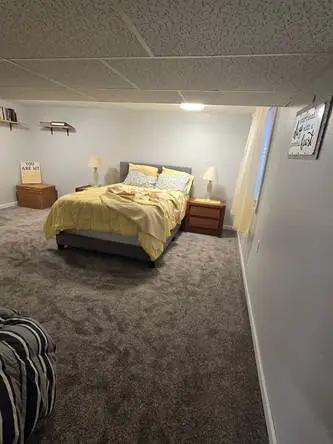 full size bed complete with mattress