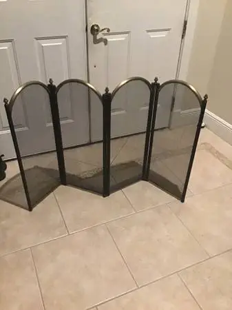 Fireplace Screen 4 panel 52 inches