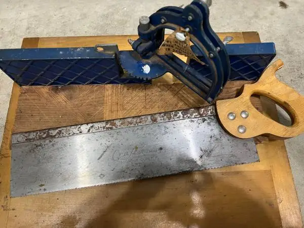Vintage Craftsman (Mitre / Miter) Saw and Box