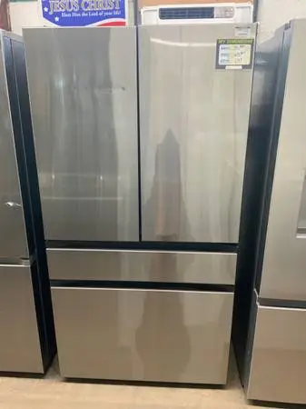 **SAMSUNG BESPOKE STAINLESS 23 CU FT FRENCH DOOR FRIDGE**ON SALE NOW**