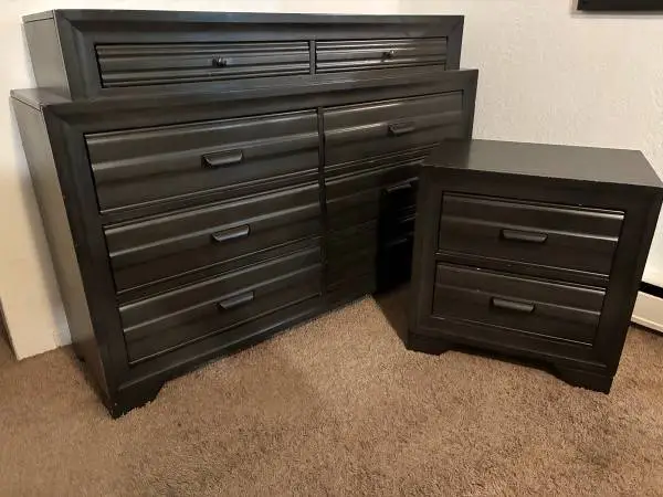 Dresser and night stand