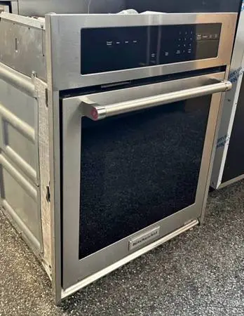Stainless steel KitchenAid Oven Open box