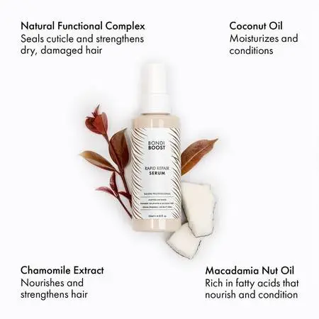 Bondi Boost Rapid Repair Serum! Fix Split Ends and Damaged Hair Today!