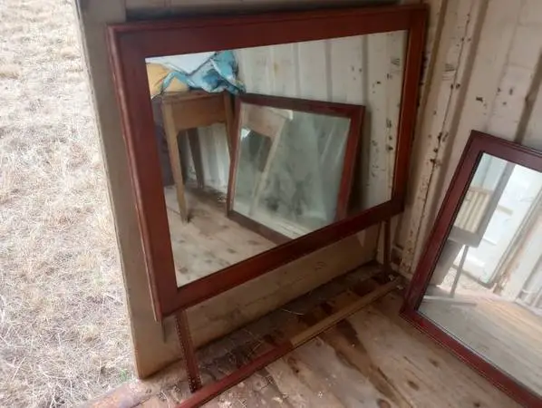 Antique dresser mirror
