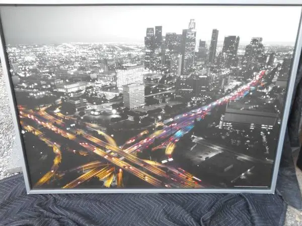 Extra Large Framed Print Cityscape
