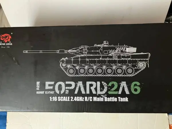 HENG LONG 3889-1 RC GERMAN MAIN BATTLE TANK LEOPARD 6.0 REMOTE CONTROL