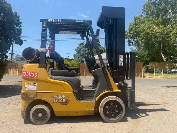 Forklift 2021 Cat 2C5000 (276 Mast, Quad Mast)