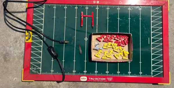 Vintage Tudor Tru Action Electric Football Game Mode #500