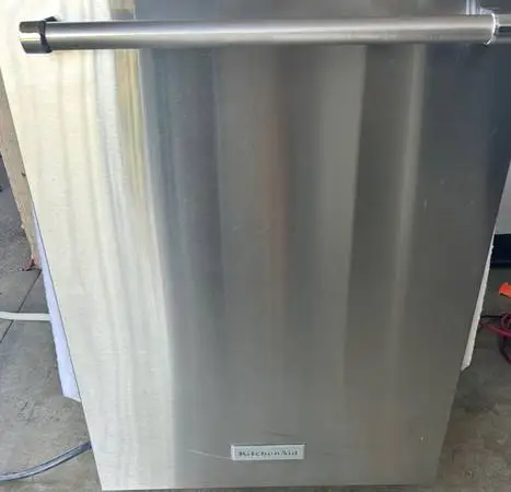 3rd Rack Kitchen Aid Dishwasher Stainless Steel 24” Width