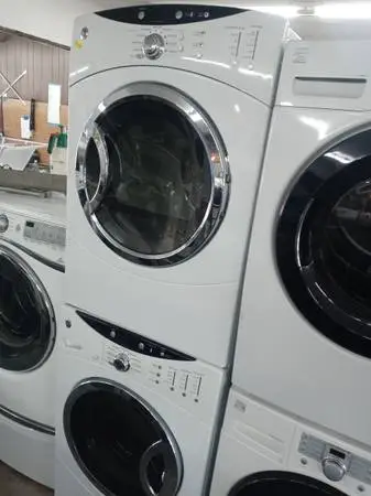 ★GE stackable front load washer and dryer set