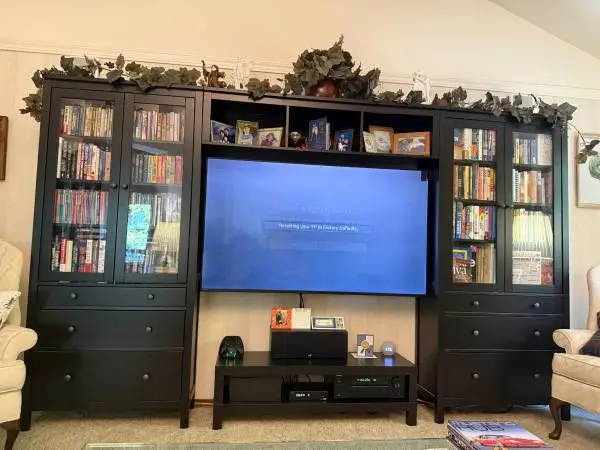 65 Hisense 4K QLED Amazon Fire TV - 3 mo. new - Minor Screen Damage