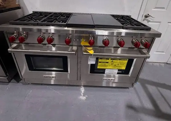 New wolf 60 dual fuel gas stove