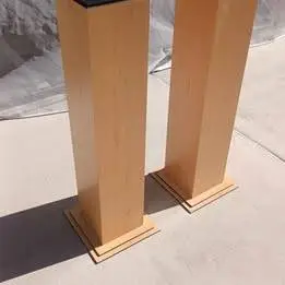 36 high stands, for speakers, plants, art displays, whatever youd li