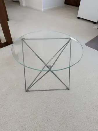 Round Glass Coffee Table