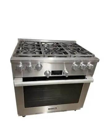 Miele 36 All Natural Gas Stainless Steel Range